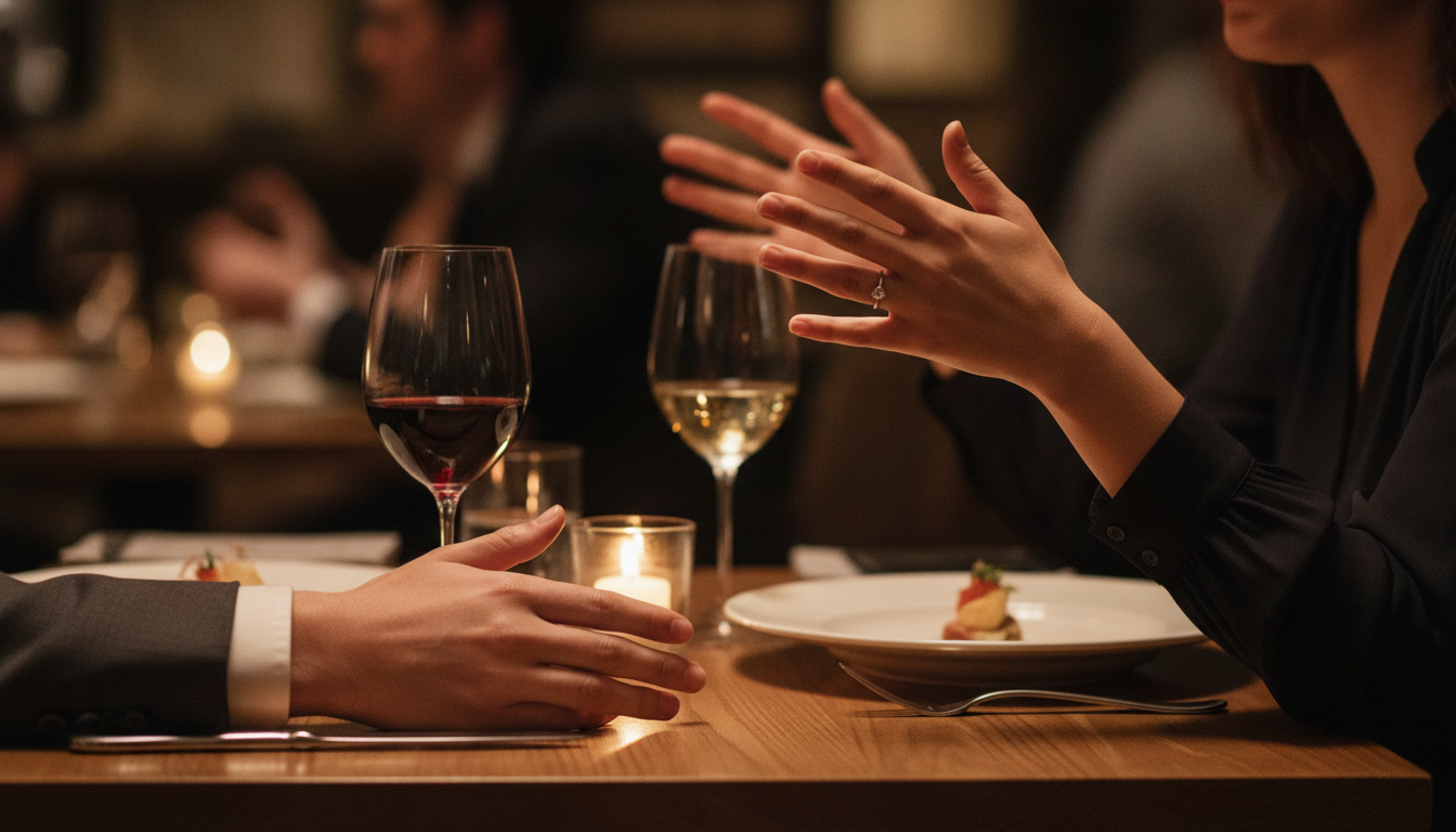 Körpersprache beim Date: Signale richtig deuten